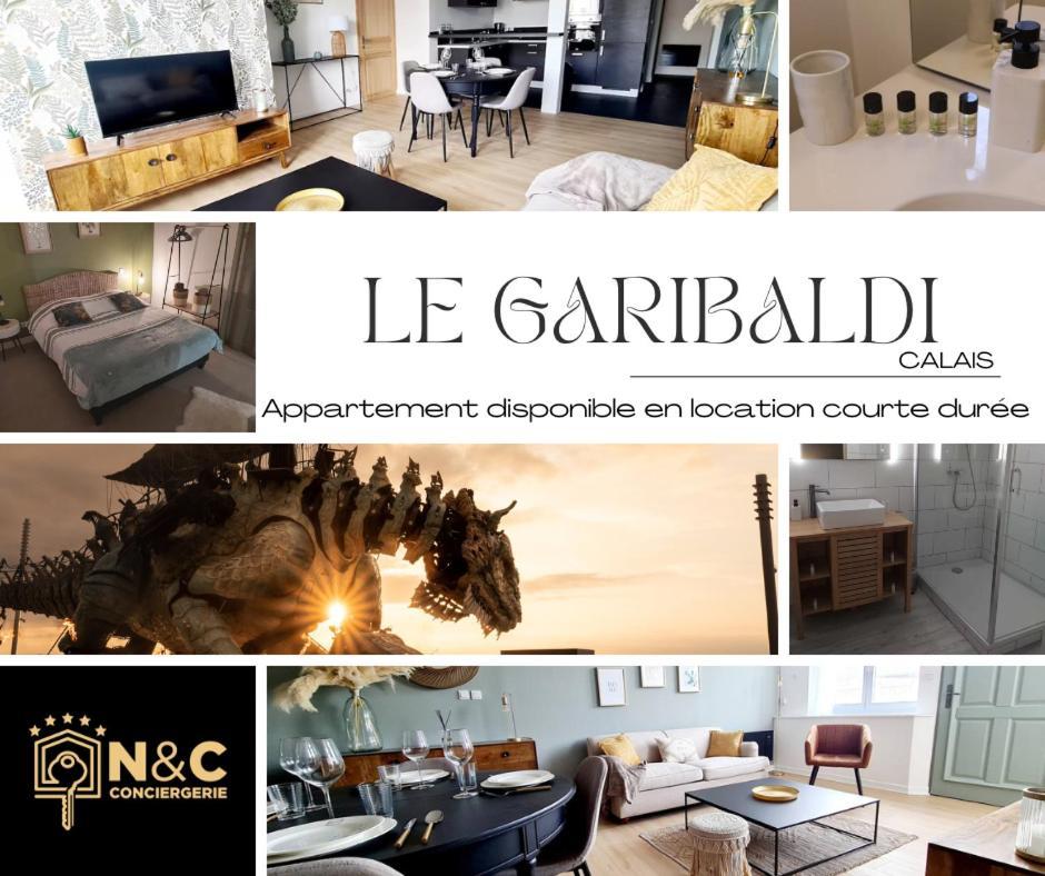Апартаменти Garibaldi De Calais Fonctionnelle Nouvelle Renovation Jardin Prive Екстер'єр фото